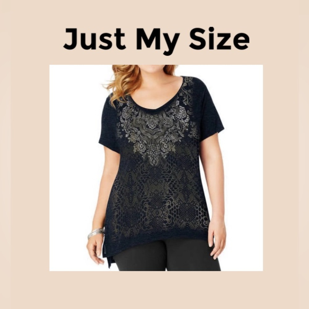 Women’s Short Sleeve Casual Top Size XL NWT